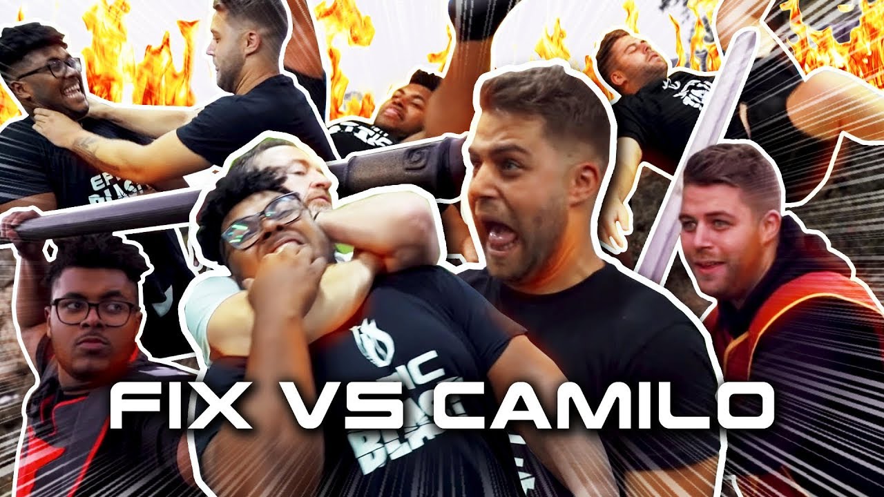 Los COMBATES de FixFive y Camilo Games | Epic Blast
