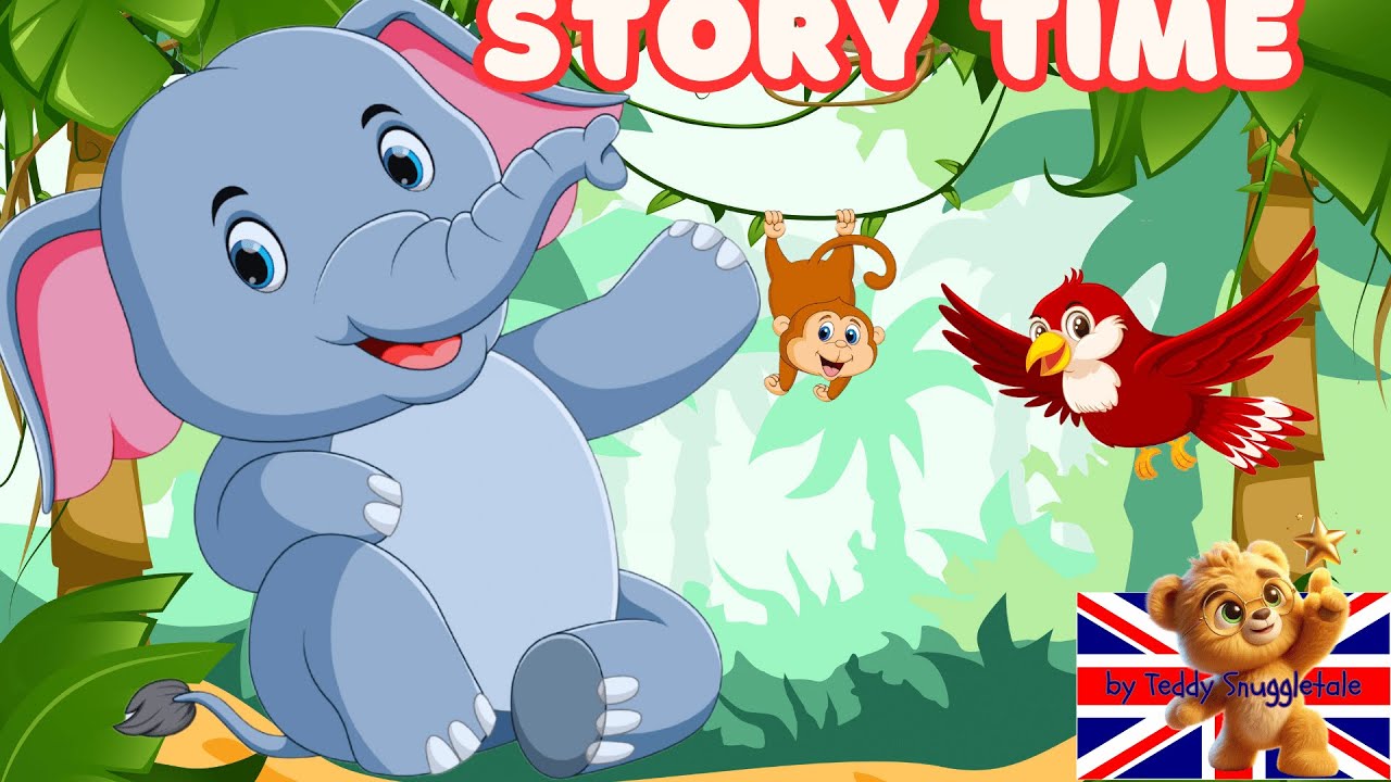 🎺 Eddie Elephant’s Embarrassing Trumpet Story for Kids 🐘🌿#storytime #readaloud #readalong