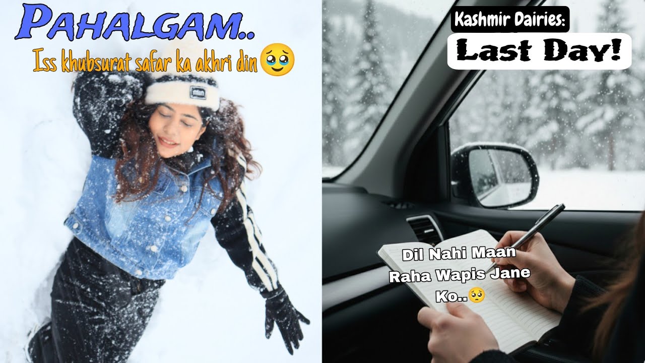 ​Dil Rehgaya Pahalgam Mein🤞 Last Day in Kashmir ❤️ #Pahalgam #Kashmir #LidderValley #MiniSwitzerland
