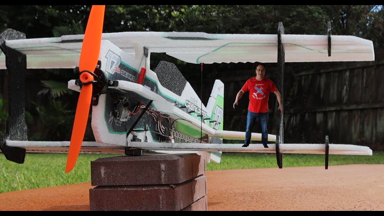 Twisted Hobbys Mini Crack Pitts, Unboxing, detailed build, and flight review. (Part 1)