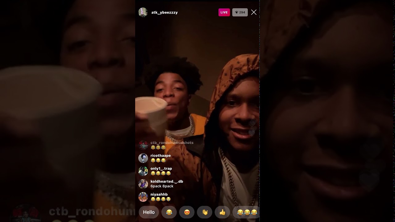Yungeen Ace - live drunk speak on how much body he got & (his dead opps) 1-5-21