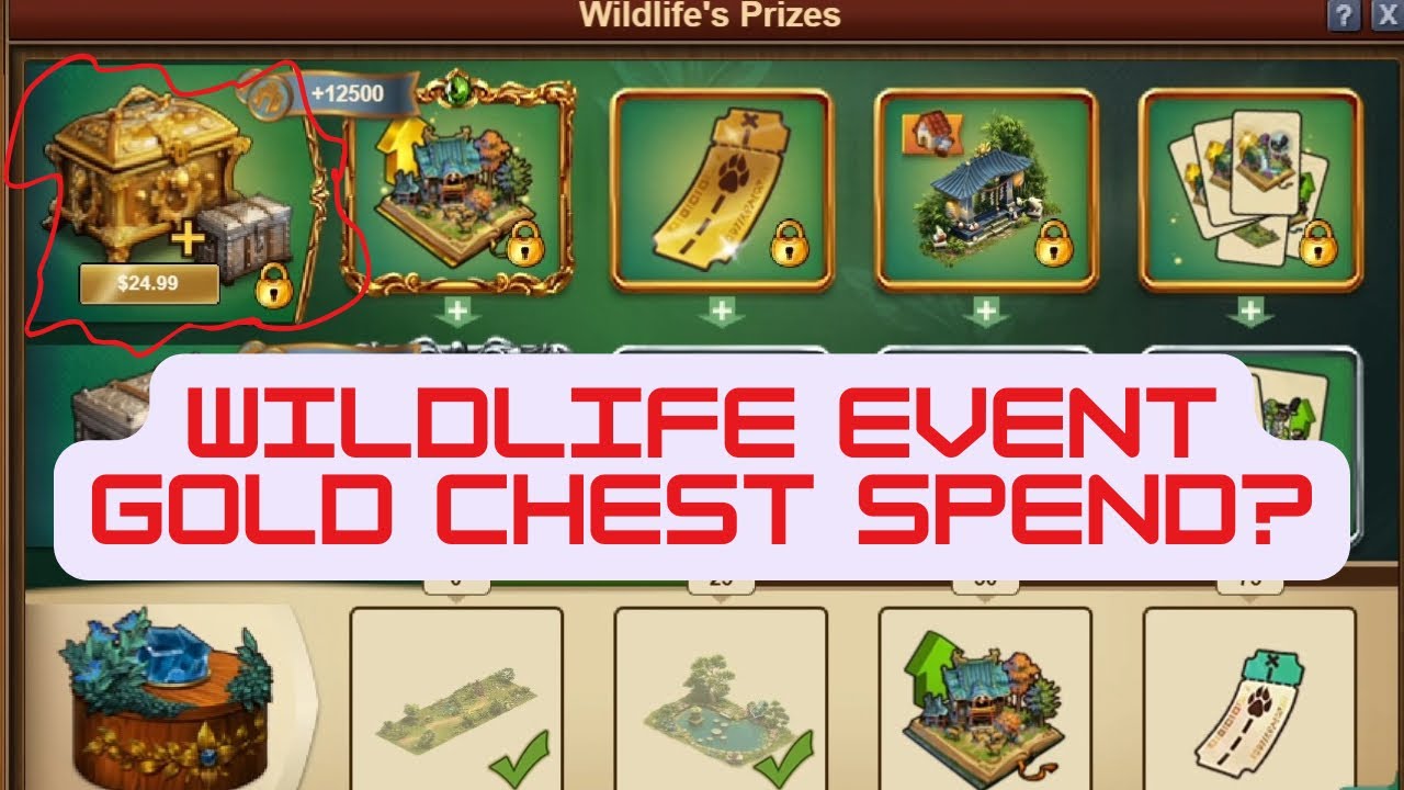 My Take on the Forge of Empires 2025 Wildlife Event + The Chaz Avatar Will Be Mine