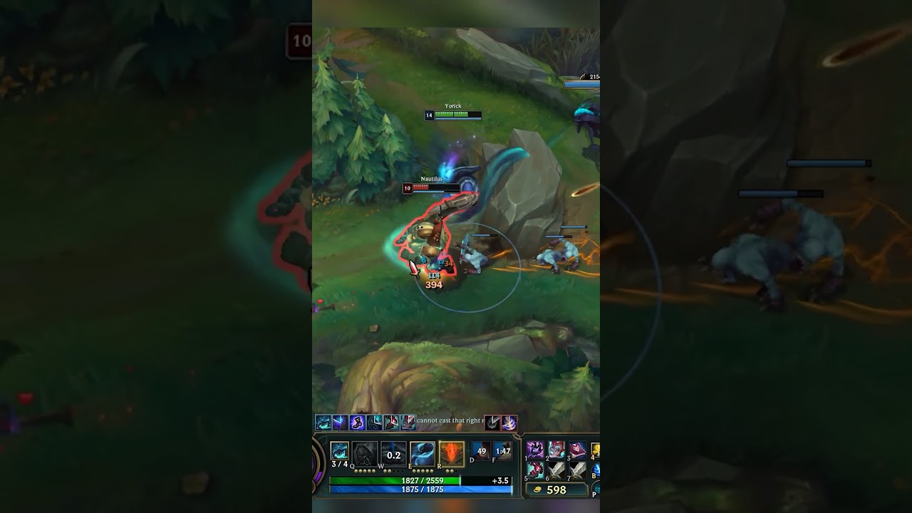Let AP, AD Yorick Chasing Down & Secured | Great Clean Up Fight! #leagueoflegends #yorick #shorts