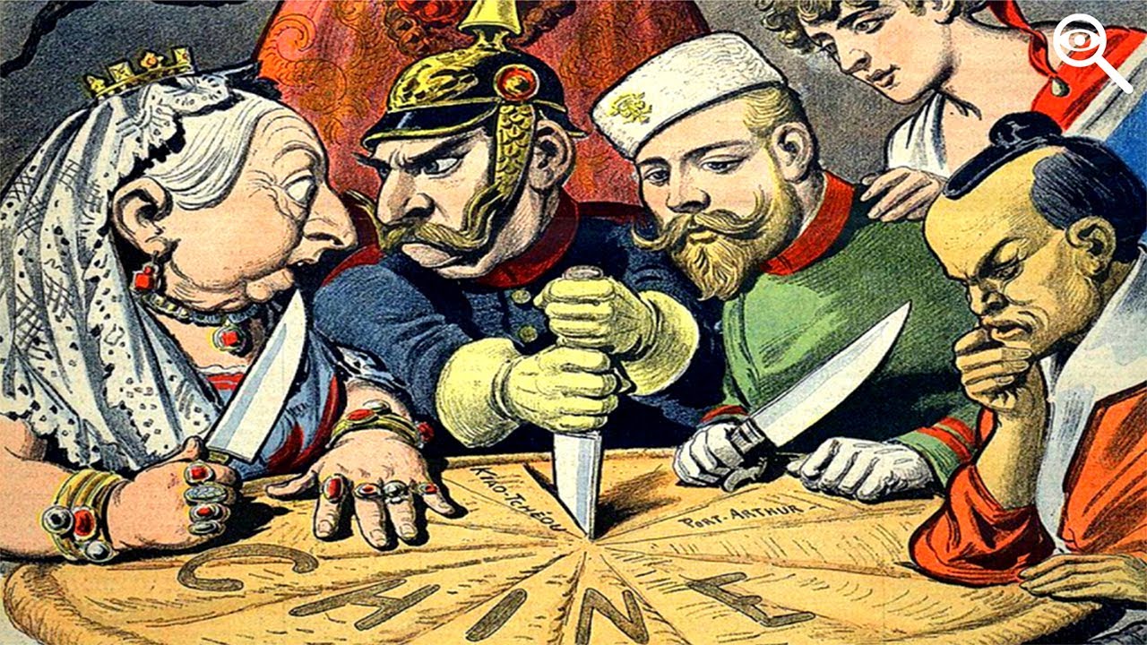 El día que Europa dividió a China como si fuera un pastel