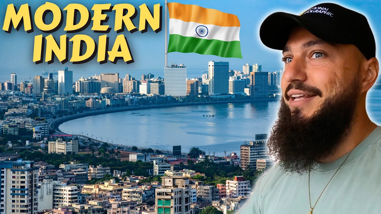 Traveling To The Richest City In India 🇮🇳 (shocked by the airport)