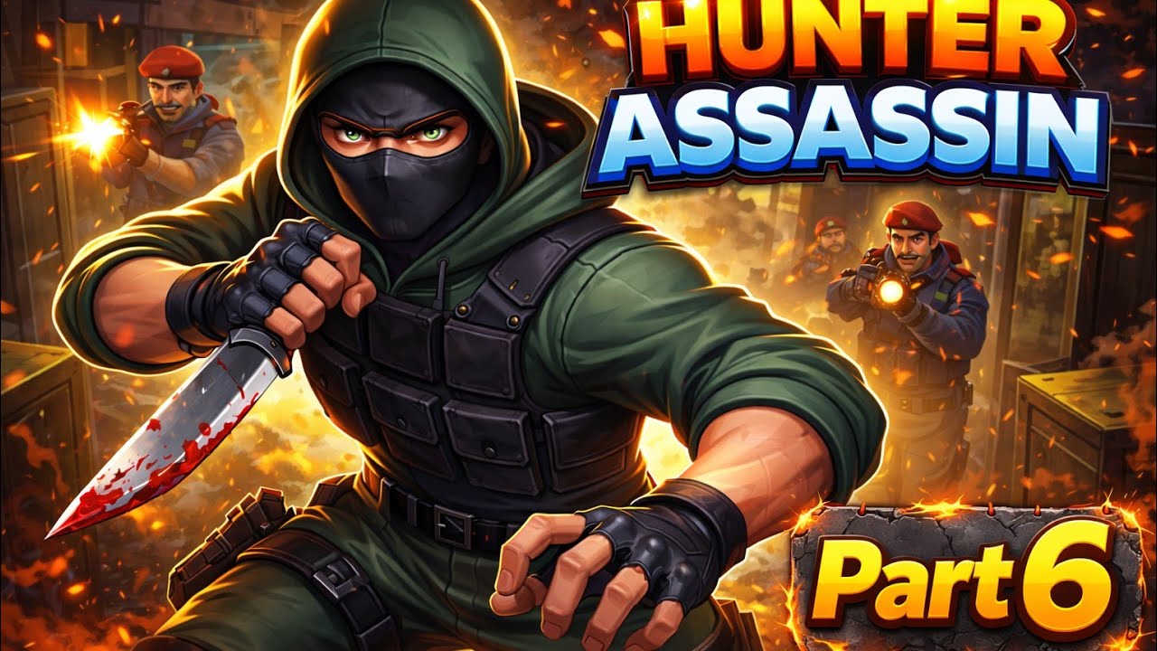 Hunter Assassin Part 6 | Can I Survive This Level|Chupke Chupke Sabko Khatam|Ek Galti Aur Game Over!