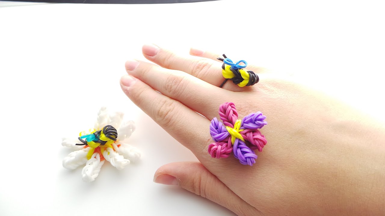 Rainbow Loom Biene (deutsche Anleitung)