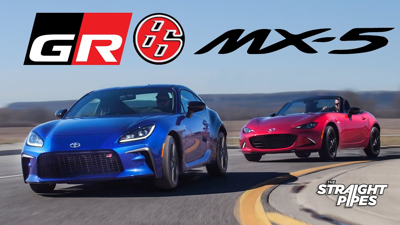 ПОСЛЕДНИЕ ДОСТУПНЫЕ МКПП с задним приводом и бензином! Toyota GR 86 2022 года против Mazda Miata MX5