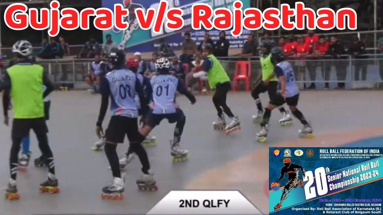 Gujarat v/s Rajasthan | Best goals of the match #rollball  #skating