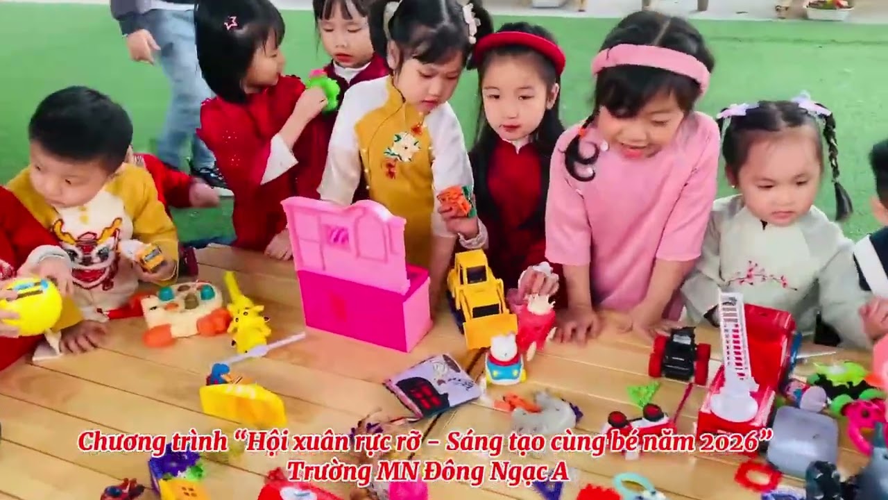 Chương trình “Hội chợ xuân rực rỡ - Sáng tạo cùng bé năm 2026”