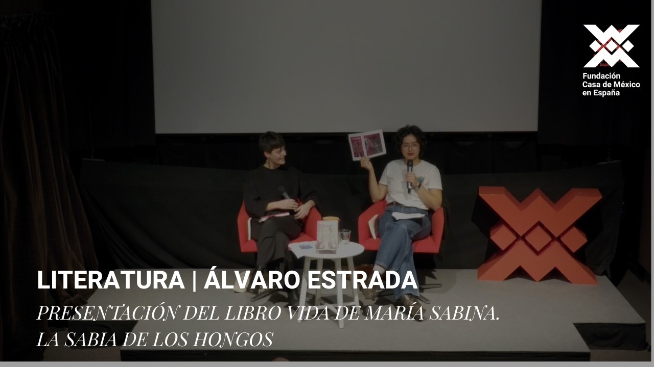 Literatura I Presentación del libro María Sabina. La sabia de los hongos