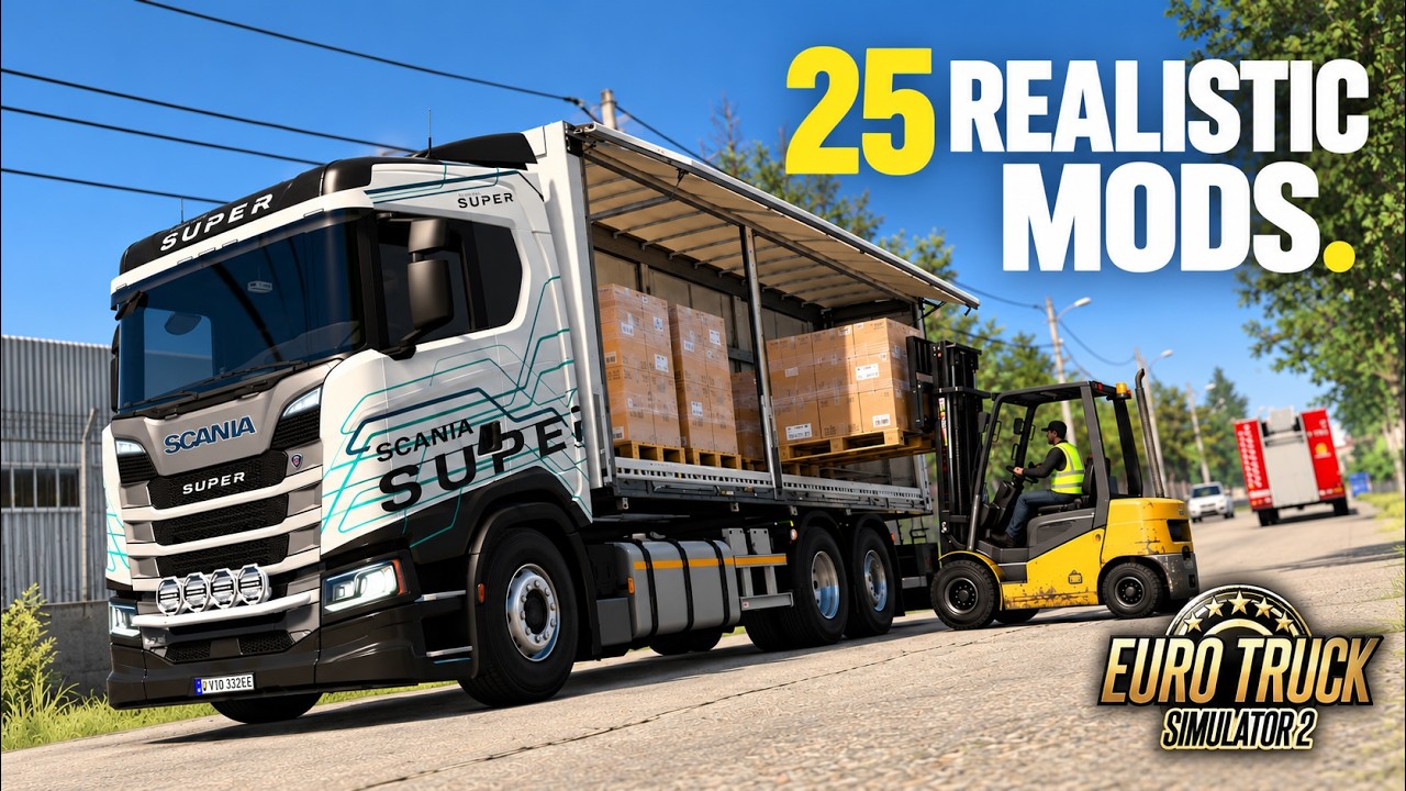 Euro Truck Simulator 2 &mdash; Топ-25 реалистичных модов, которые стоит попробовать