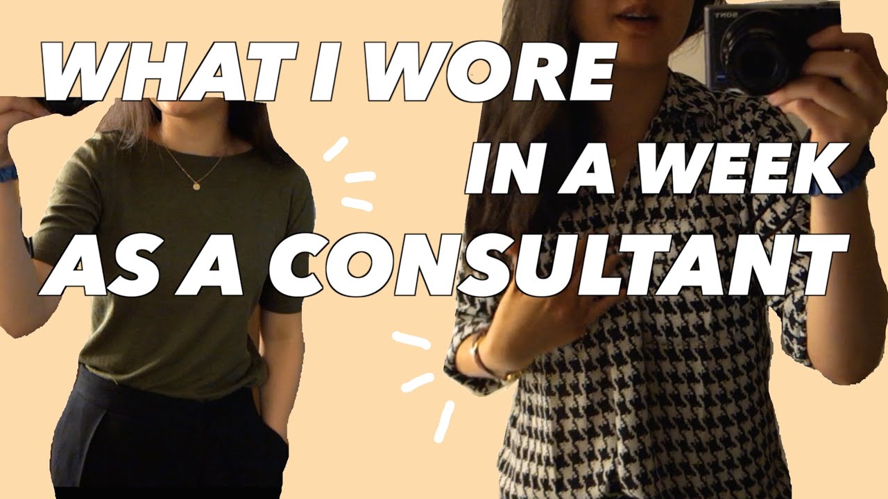 What I Wore in a Week as a Consultant