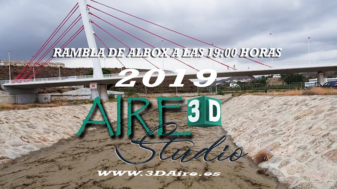 Rambla de albox 13-09-2019  a las 7 de la tarde.