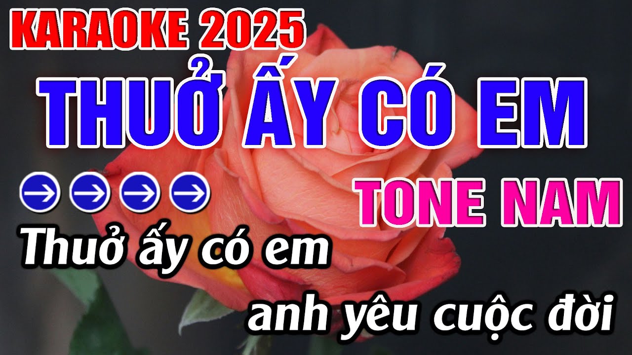 Thuở Ấy Có Em Karaoke Tone Nam Karaoke Đăng Khôi - Beat Mới