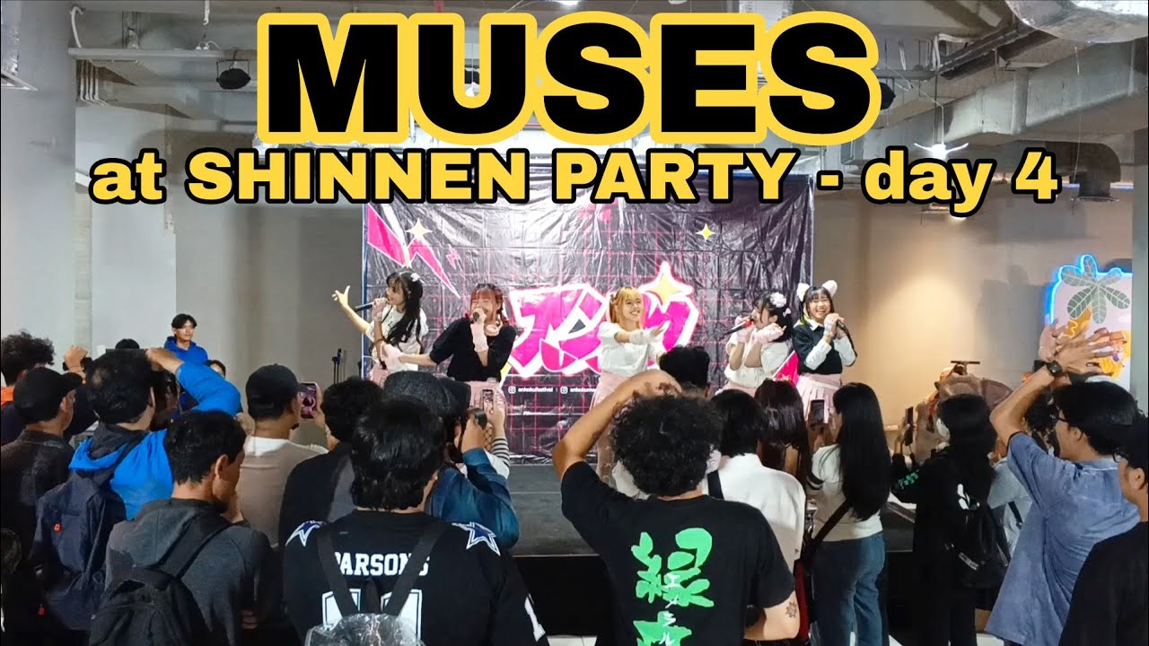MUSES at Shinnen Party - day 4 (The Kings Shopping Centre Bandung) | Full Video