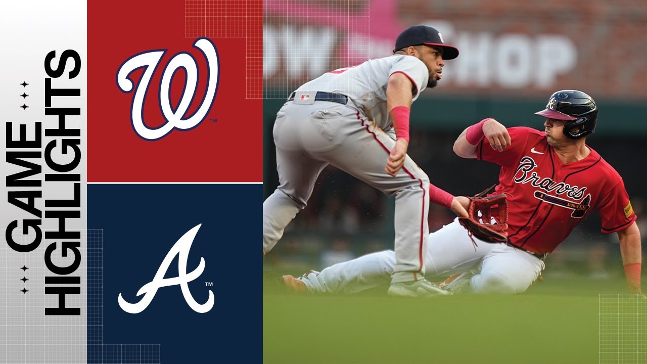 Nationals vs. Braves Game Highlights (6/9/23) | MLB Highlights
