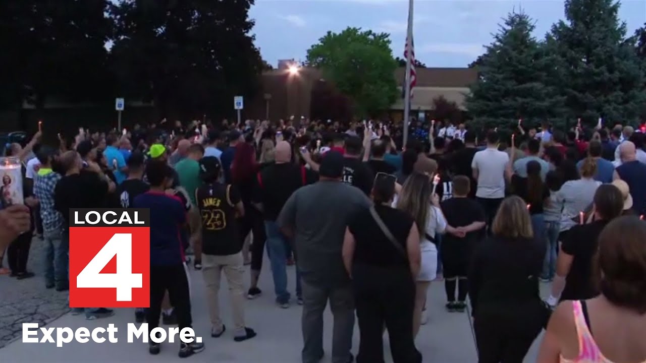 Community pays their respects to fallen officer Mohamed Said in Melvindale