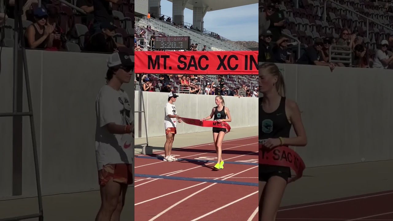 17:20 for the Mt. Sac Team Sweeps Champion  Braelyn Combe !!!