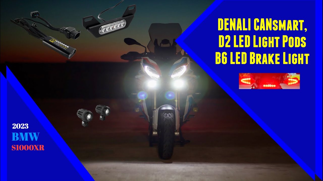 DENALI CANsmart, D2 LED Pods & B6 Brake Light Install & Test