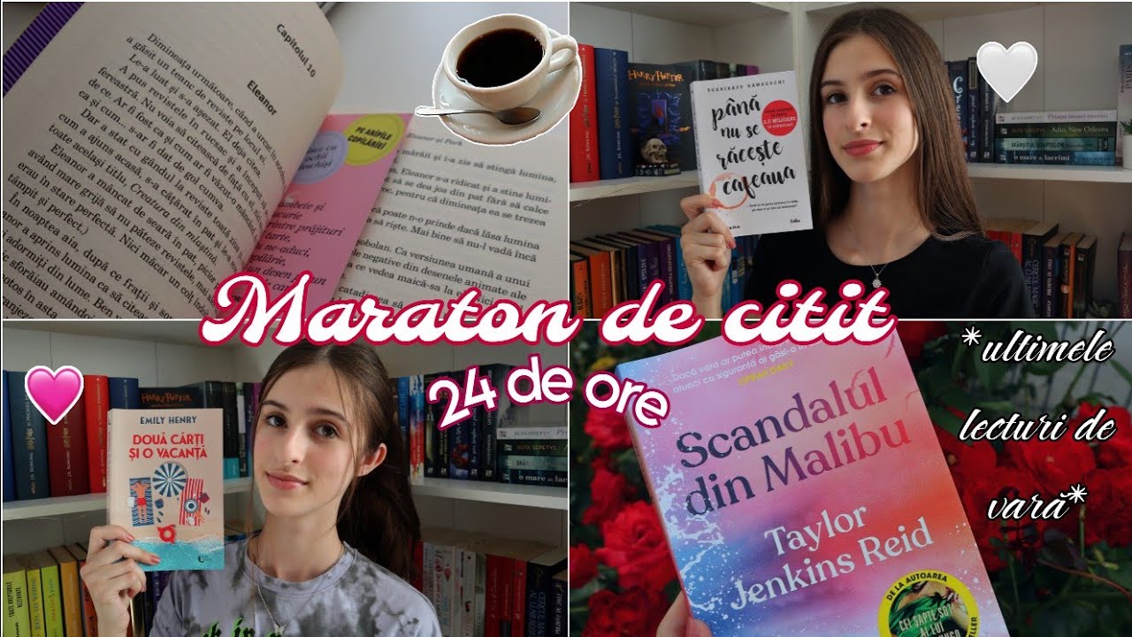 📖 MARATON DE CITIT 24H || ultimele lecturi de vară