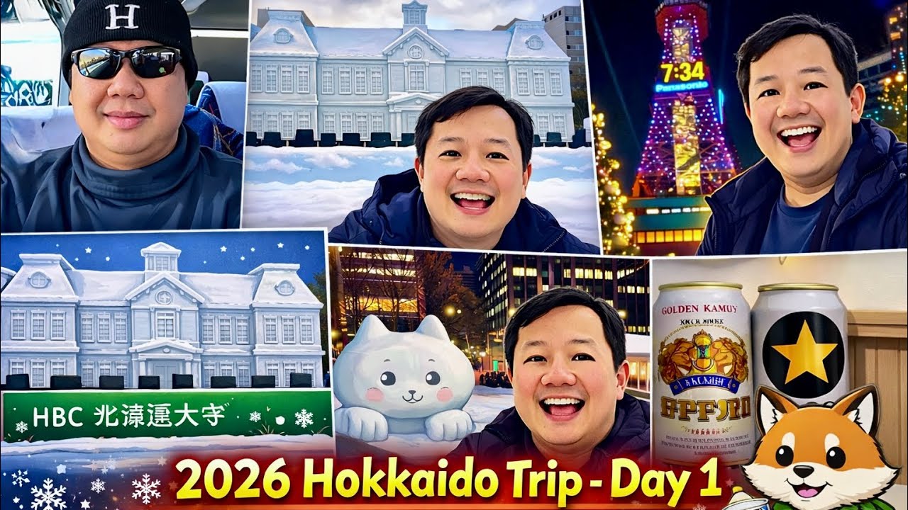2026 Hokkaido Trip - Day 1 (Odori Park)