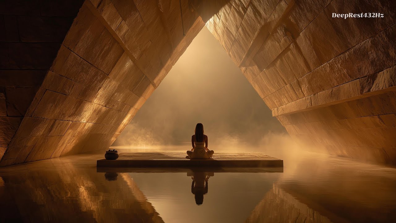 432Hz Healing Energy Flowing All Night | 3 Hours for Deep Sleep & Subconscious Cleansing