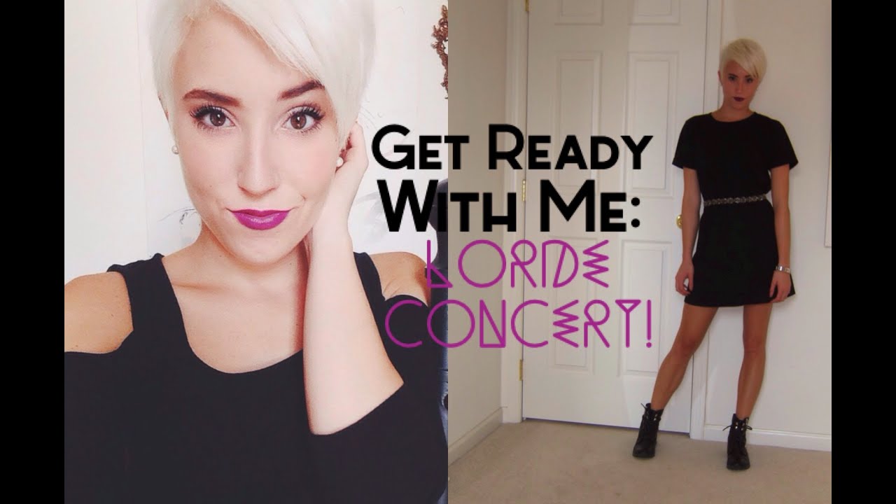 Get Ready With Me | Lorde Concert Makeup, Hair, & Outfit!