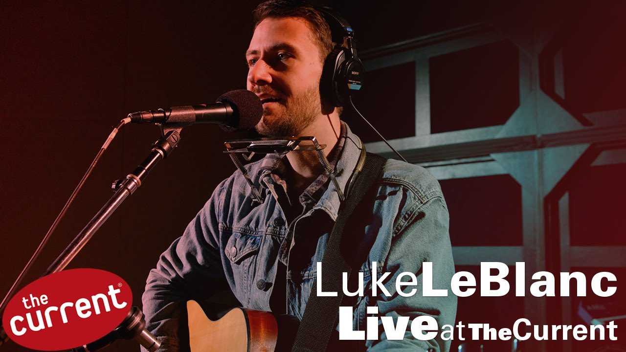 Luke LeBlanc performs songs from 'Places' at Radio Heartland