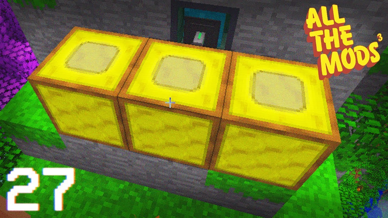 All The Mods 3 | Glittering Bee, Blutonium & Mox Fuel! | E27 (All The Mods 3 Let's Play)