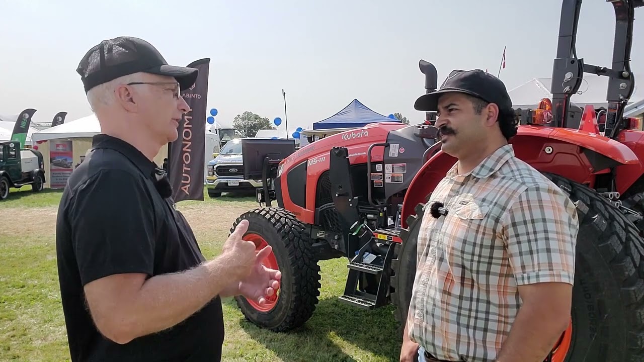 Sabanto conversion kit makes conventional tractors autonomous.  Learn more from Alex Valdez