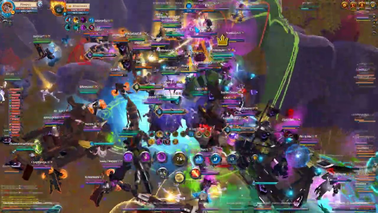 Skog main zerg locus fight in vally
