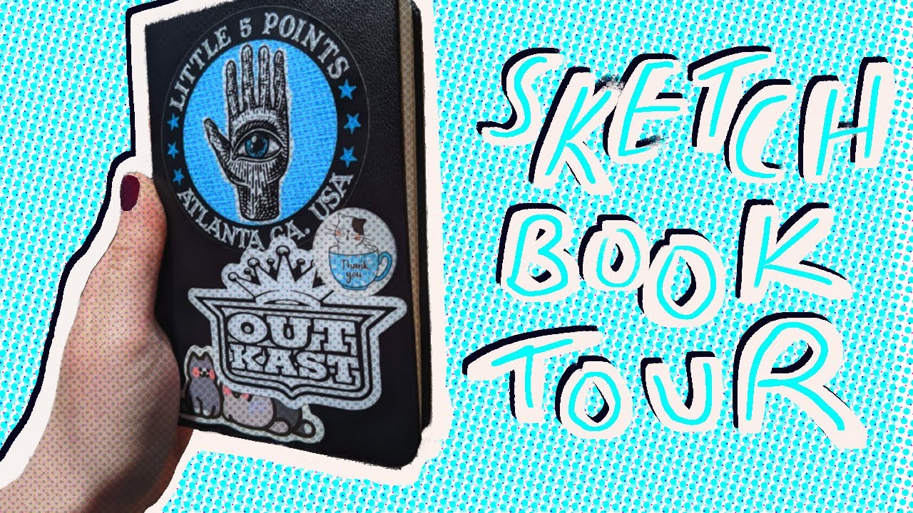 pocket sketchbook tour