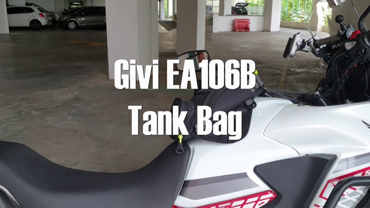 Givi EA106B Tank Bag Quick Review | Installation on CB500x