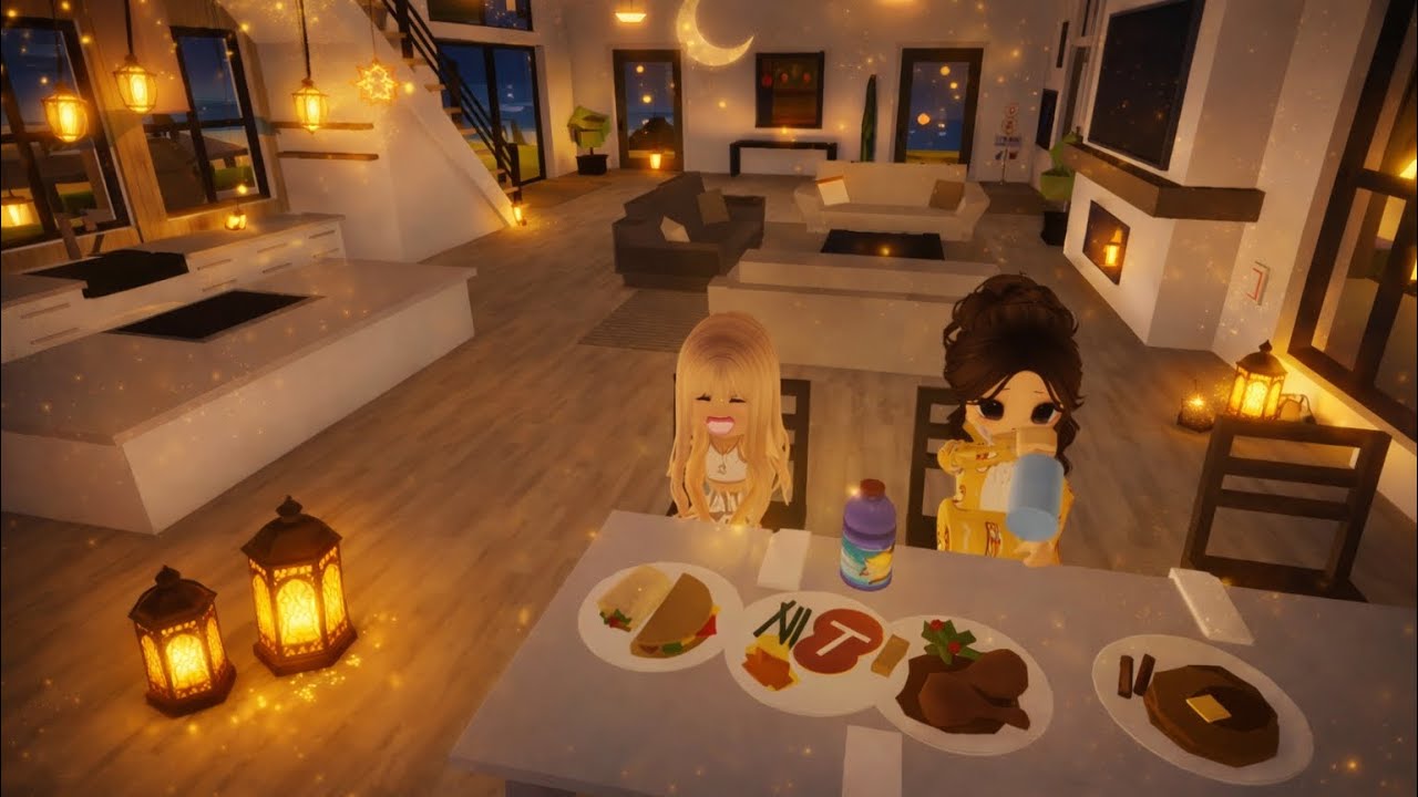 تالا وغزل أول يوم رمضان في ماب البيوت 🌙🏡