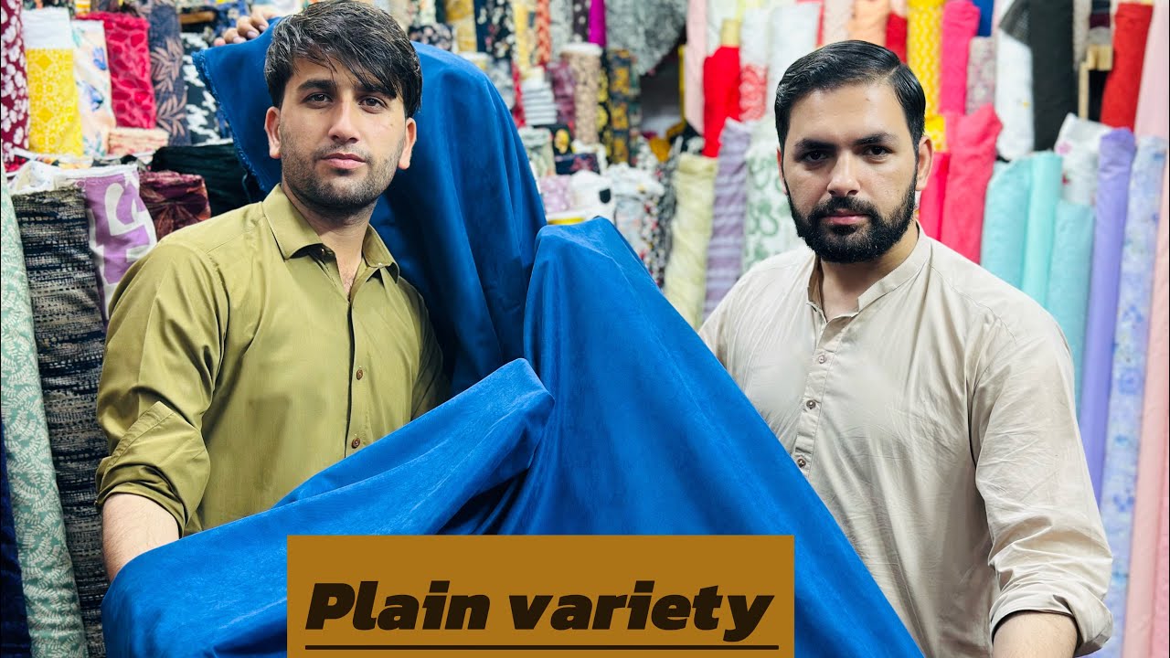 Unique plain variety spotted in Tariq Nazir Fabrics |pure silk , pashmina wool , Marina , F codray |
