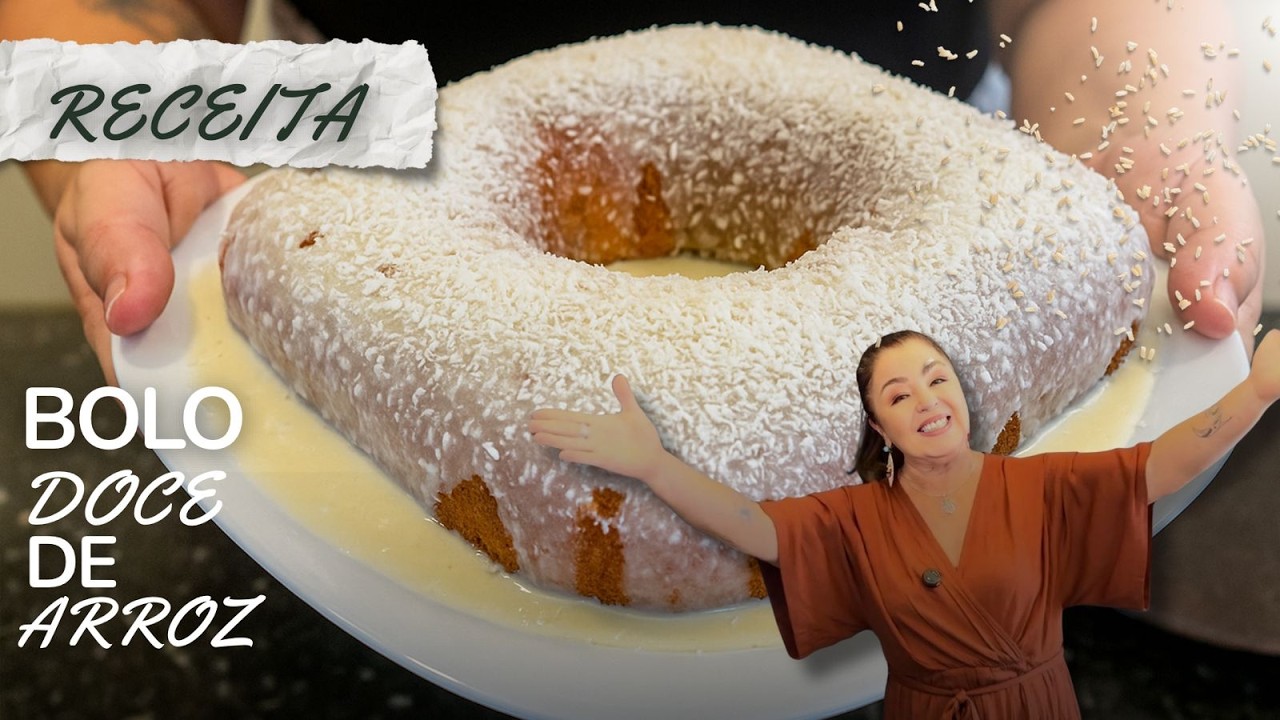 BOLO DE ARROZ  SEM GLUTEN