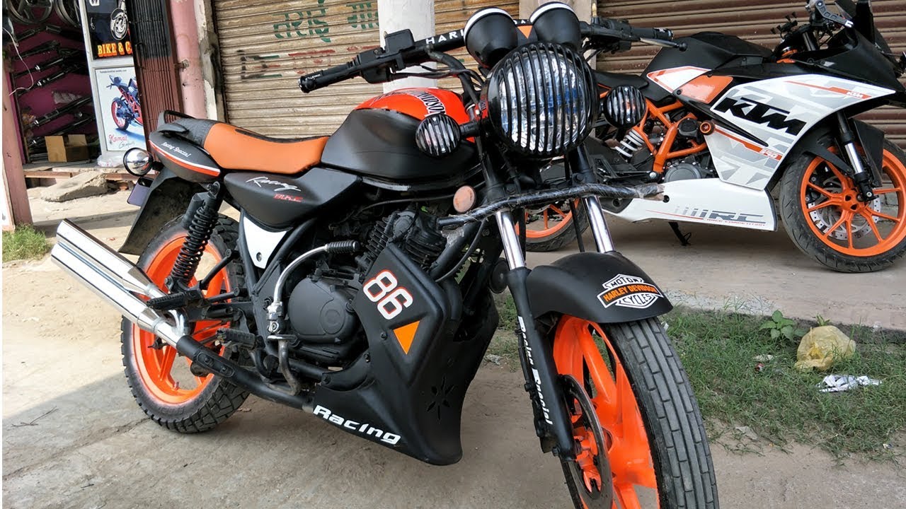 Bajaj Discover Modified Like Harley Davidson Look | 2018 | Kamal Auto Nikhar