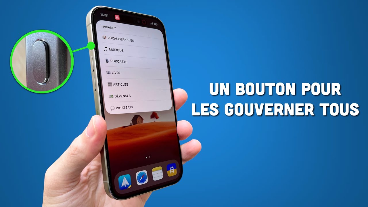 Test iPhone 15 Pro : J’ai PIRATÉ le Bouton Action et Ça Change TOUT !