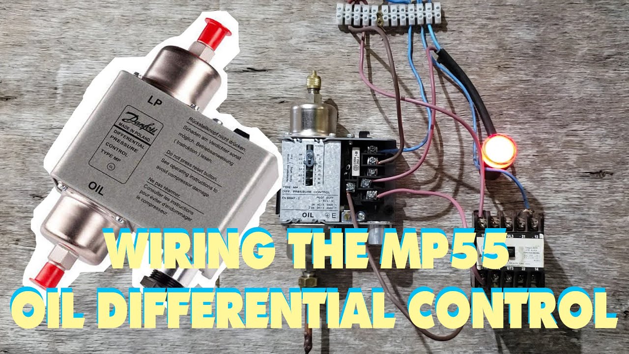 Comprendiendo el MP55 Presostato Diferencial de Aceite