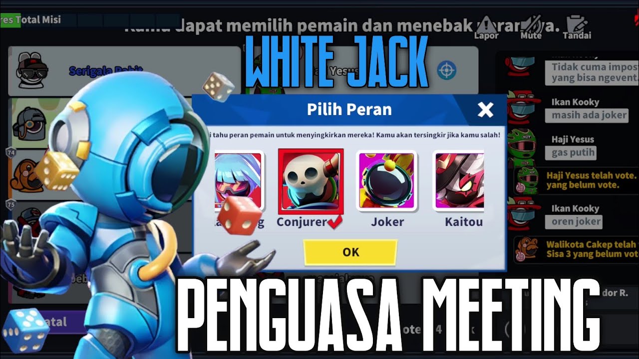 Role Penguasa Meeting!! Nasib Impostor Ada Di Tanganku