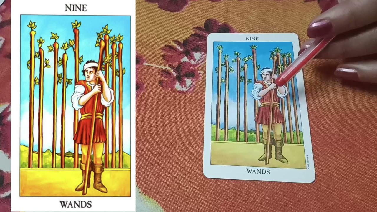 Learn Tarot reading l Nine of Wands card description