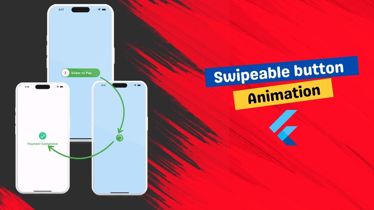 Flutter Swipe Button Animation || Flutter Animation