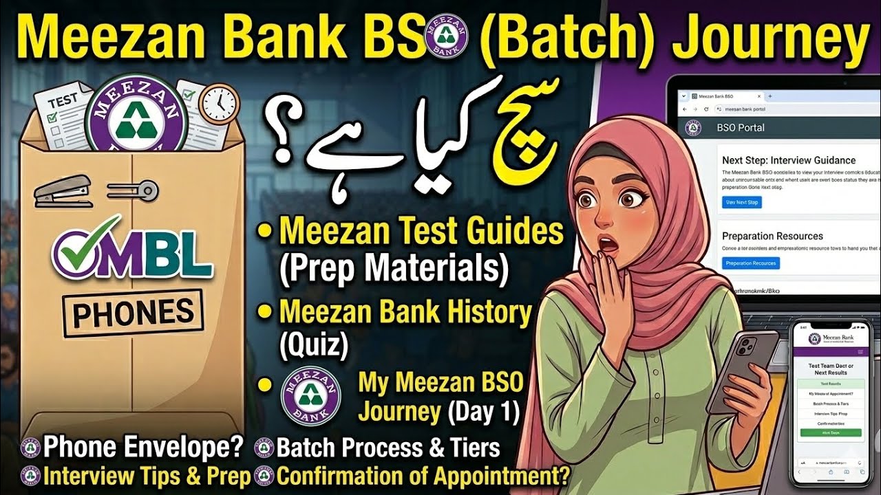 Meezan Bank BSO Written Test Experience 2026 | Test Pattern & Rules | My Journey 