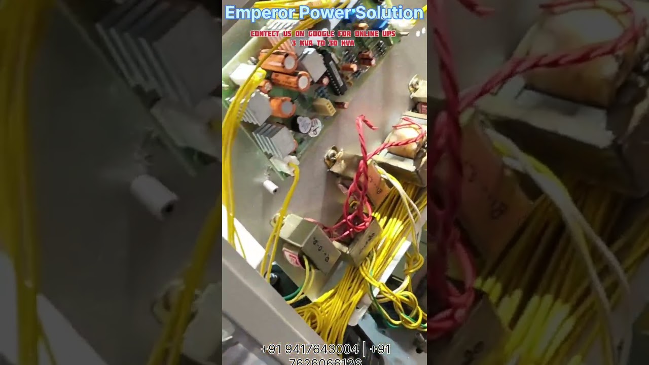 EMPEROR ONLINE UPS 3 KVA TO 35 KVA MANUFACTURING 