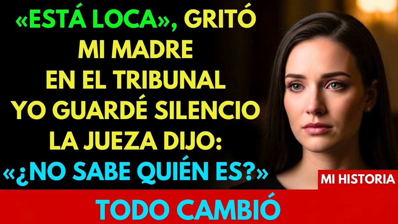 EN EL TRIBUNAL, MI MADRE GRITÓ: «ES UNA VERGÜENZA» HASTA QUE LA JUEZA DIJO…