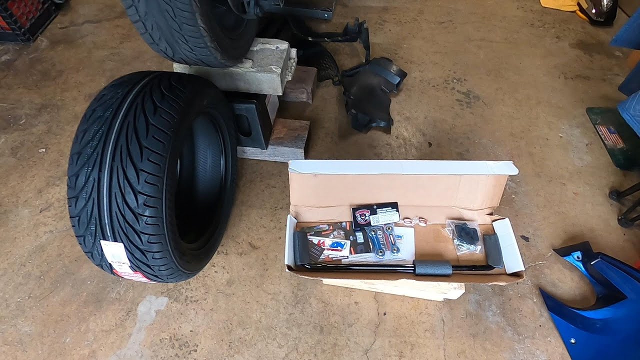 Bleu II Gets an Upgrade, BaJaRon Sway Bar and Rear Tire