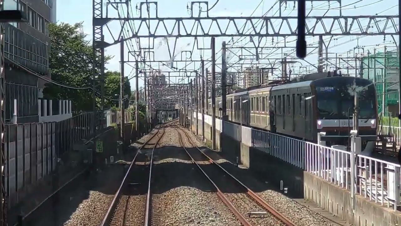 【前面展望】東武東上線　池袋→寄居（森林公園駅まで急行）　2025年