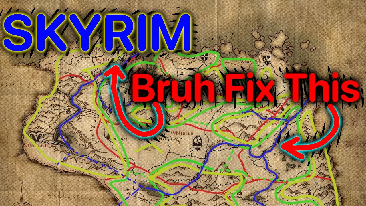 Создание мира — 𝓪𝓮𝓼𝓽𝓱𝓮𝓽𝓲𝓬𝓬𝓬 и 𝓯𝓸𝓻𝓶 карты Skyrim