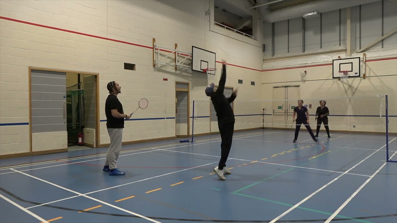 Full Badminton Match | Javed King VS Dima Anna | Men Vs Women